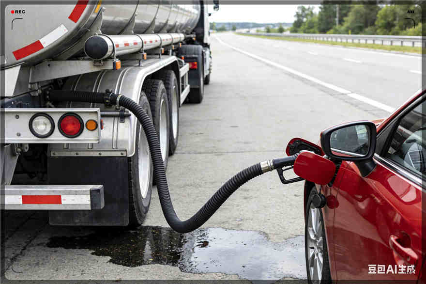 赣县区汽车救援送水案例